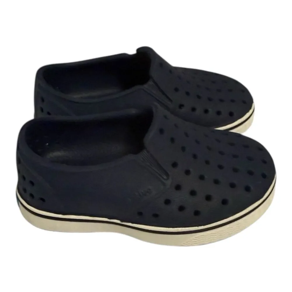 Native Shoes Toddler's Boy Miles Water shoes Outdoor Sneakers White Size 5